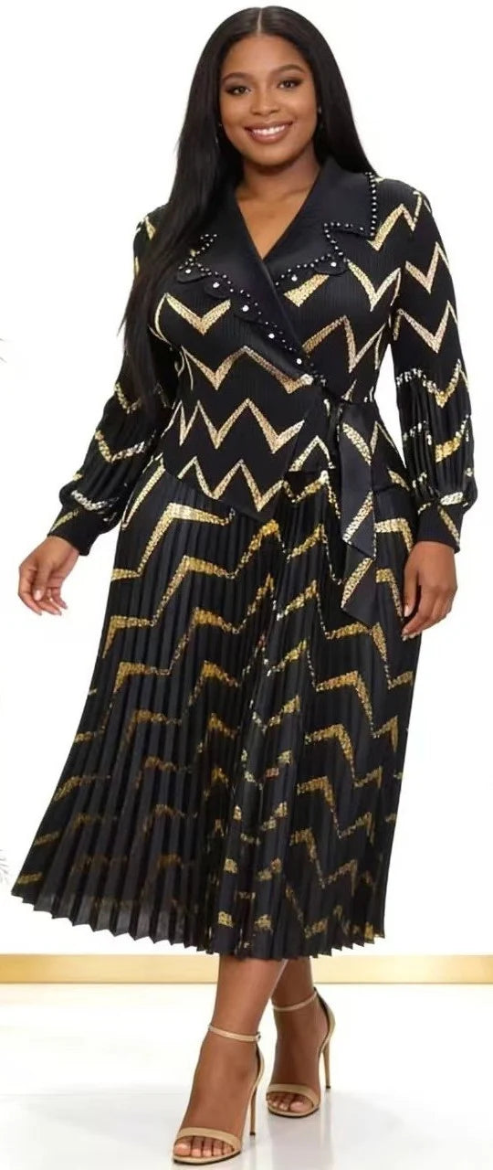 Bouncy Pleated Dress (DC48)