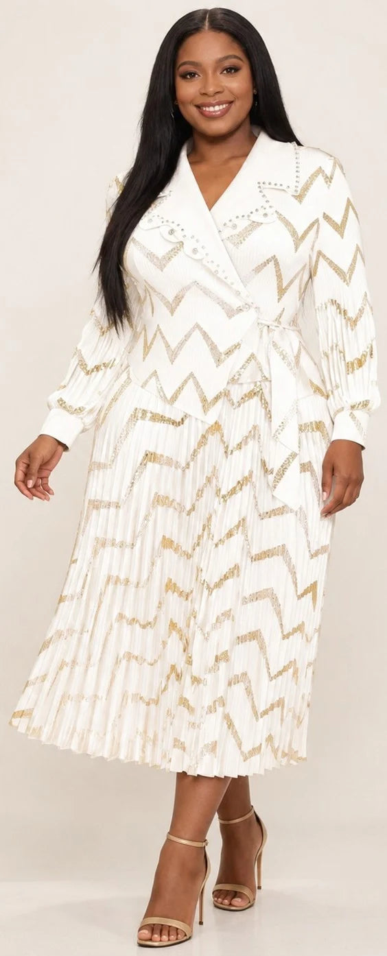 Bouncy Pleated Dress (DC48)