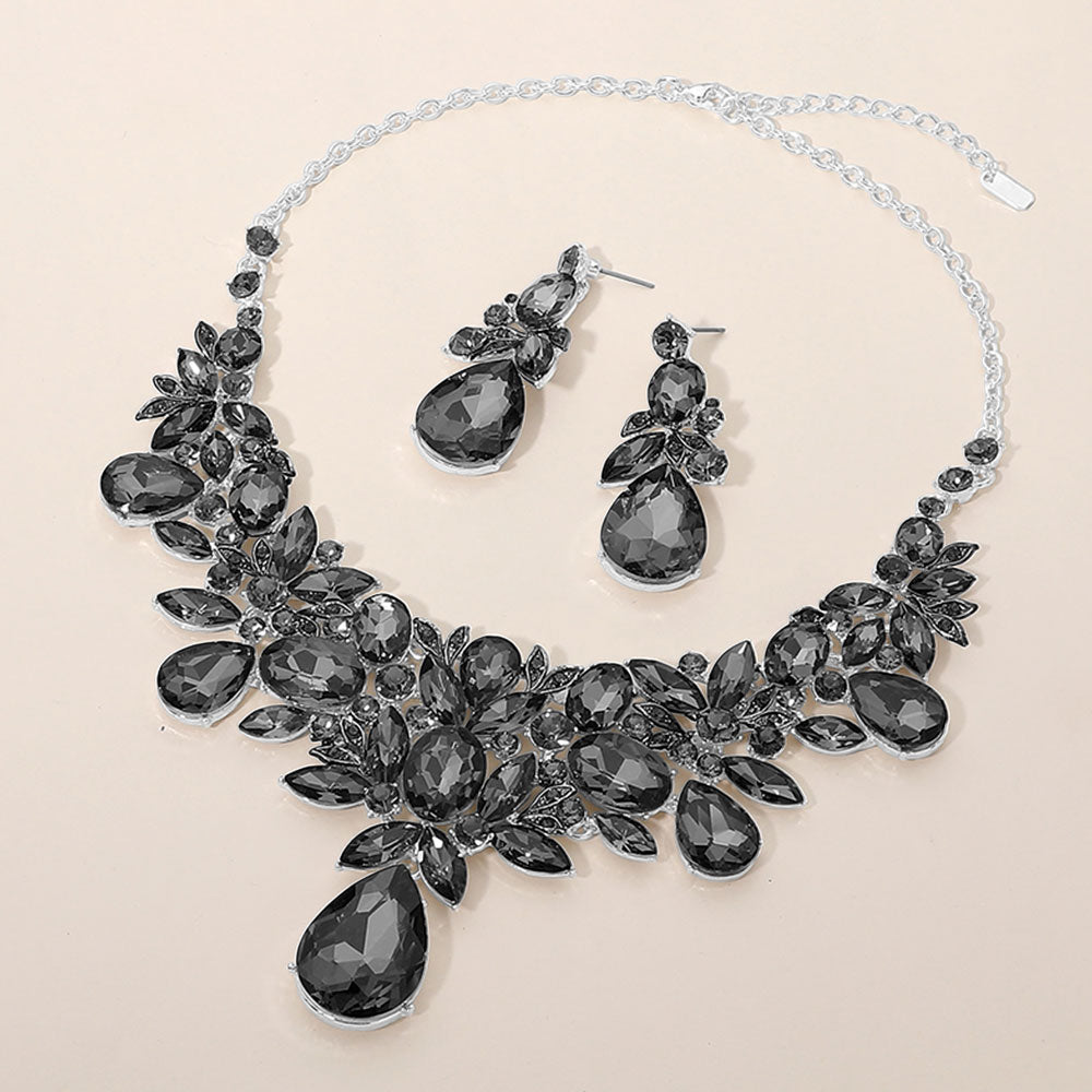 The Aurora Majesty Crystal Necklace Set