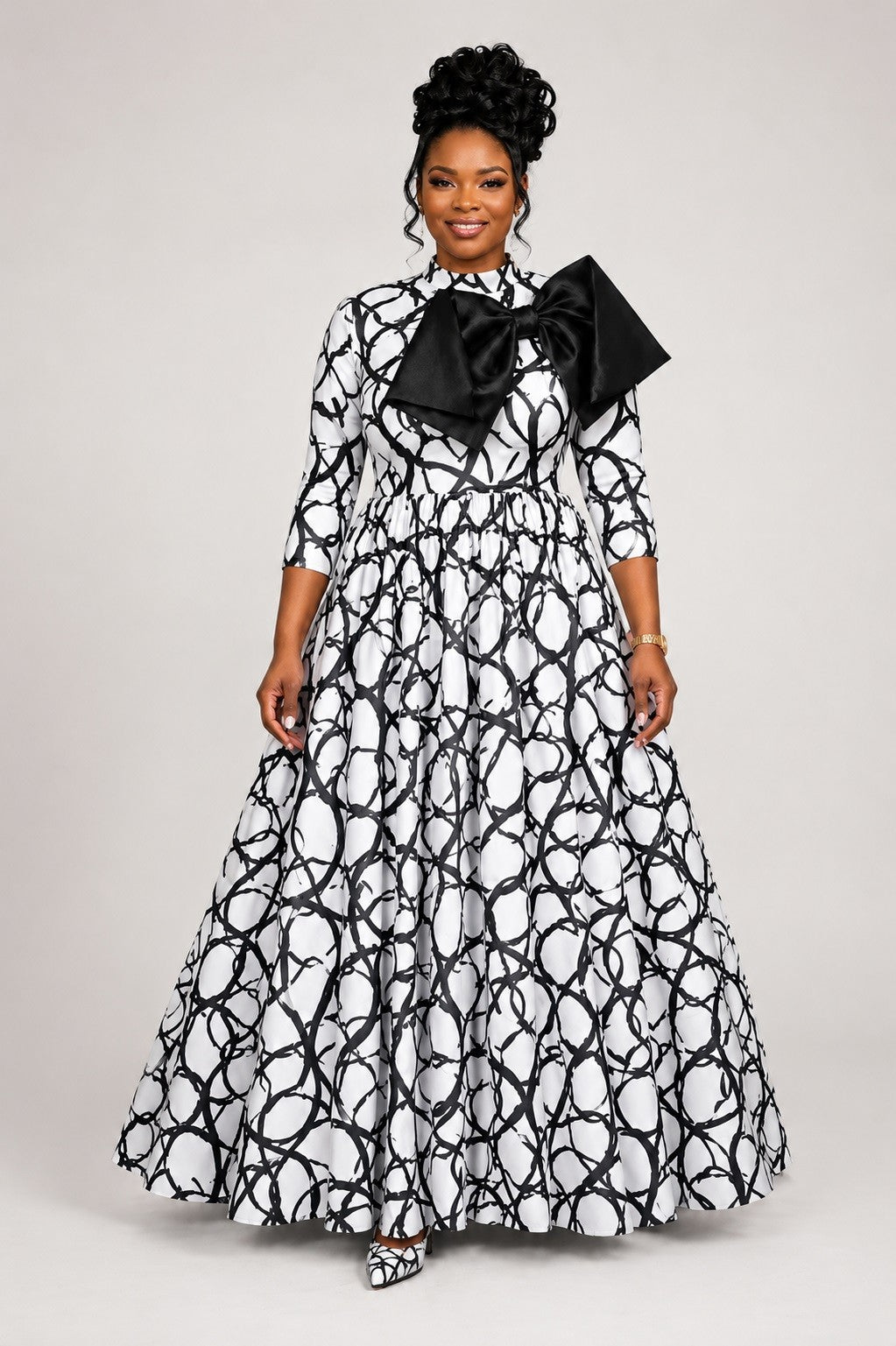 The Vivienne Statement dress