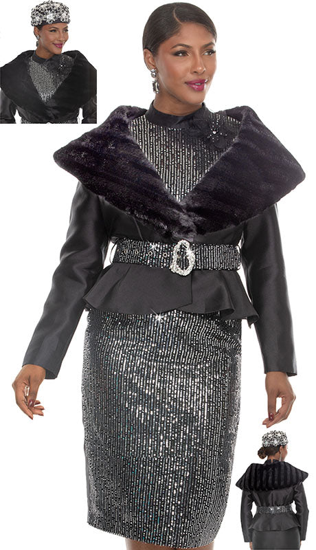 DonnaVinci 12285: The Epitome of Elegance 3-Piece Suit