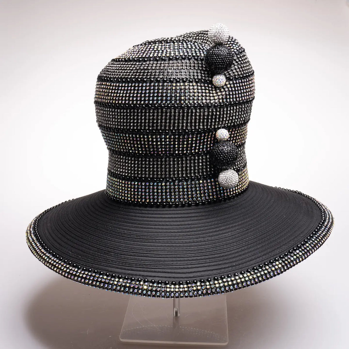 Radiance Rhinestone Cloche Hat