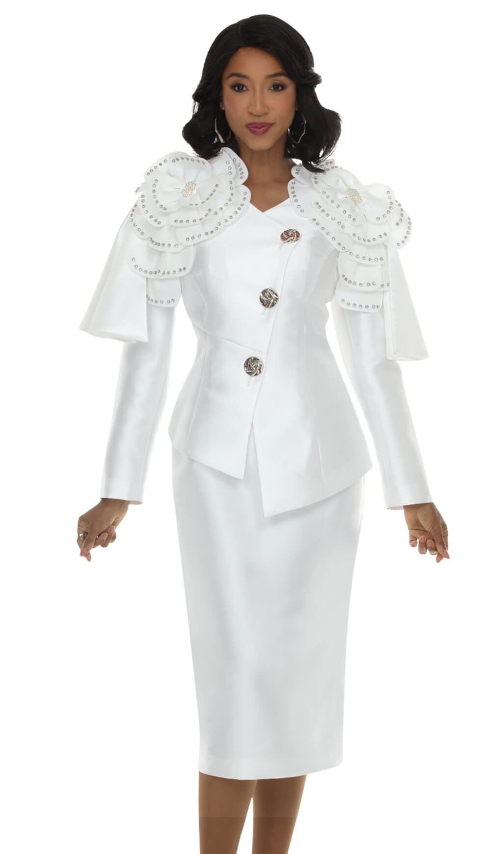 Lisa Rene 3405: Exquisite 2-Piece Embellished Suit