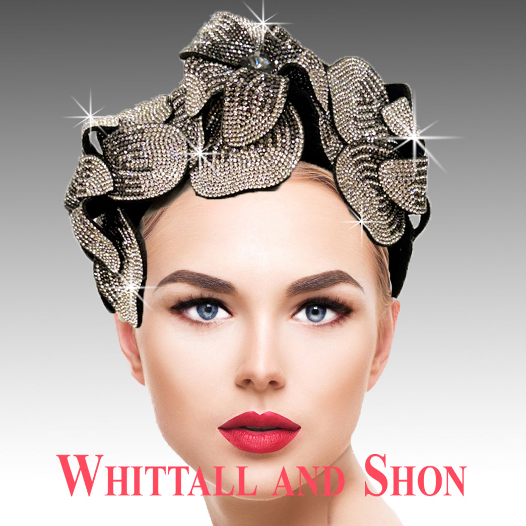 The OZ Headband – Elaborate Crystal Floral Headpiece