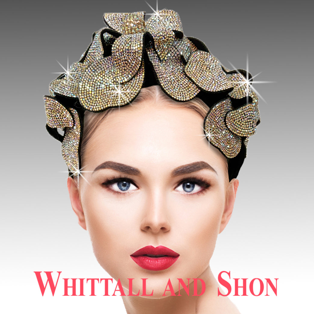 The OZ Headband – Elaborate Crystal Floral Headpiece
