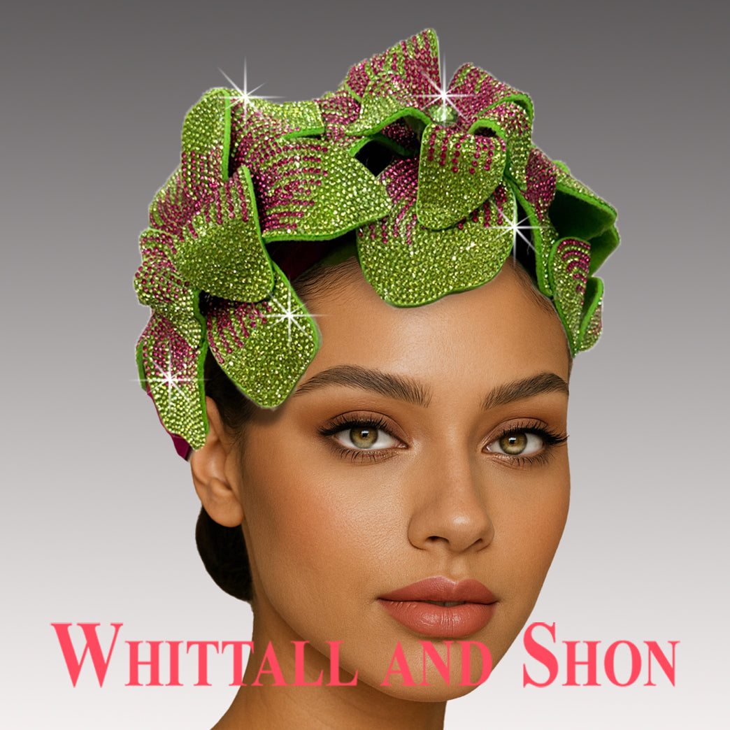 The OZ Headband – Elaborate Crystal Floral Headpiece