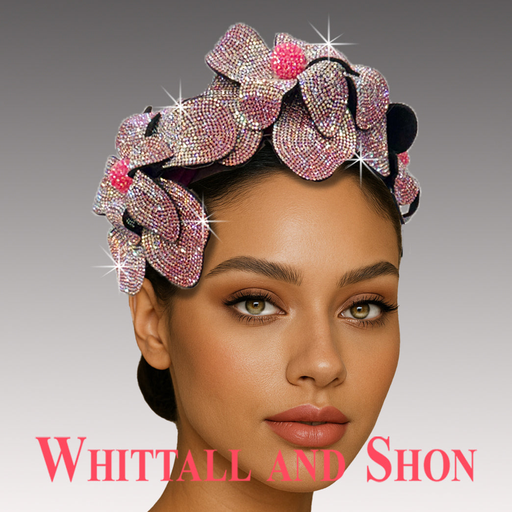 The OZ Headband – Elaborate Crystal Floral Headpiece