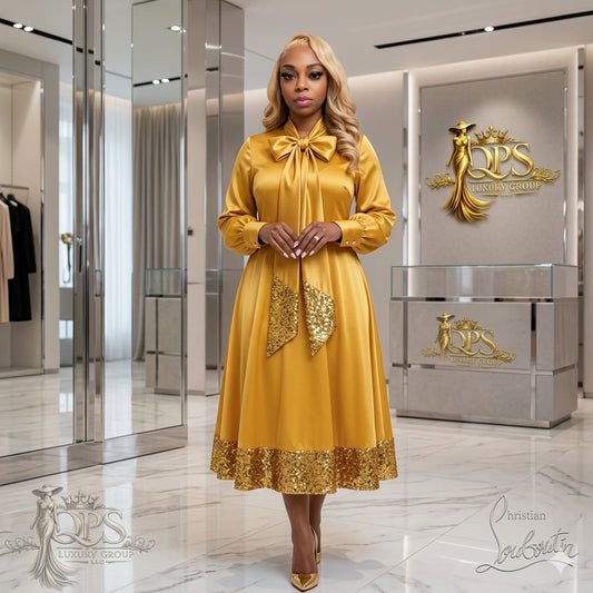 The Aurelia bow dress