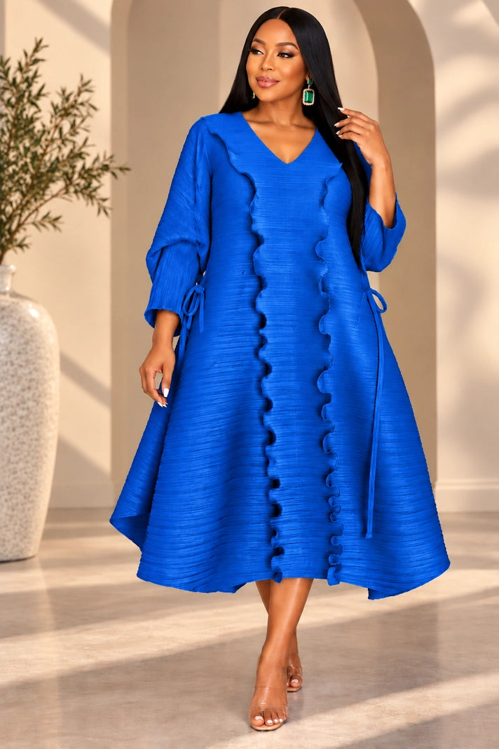 The Voluminous Bouncy Ruffle Dress