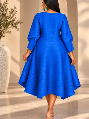 The Voluminous Bouncy Ruffle Dress