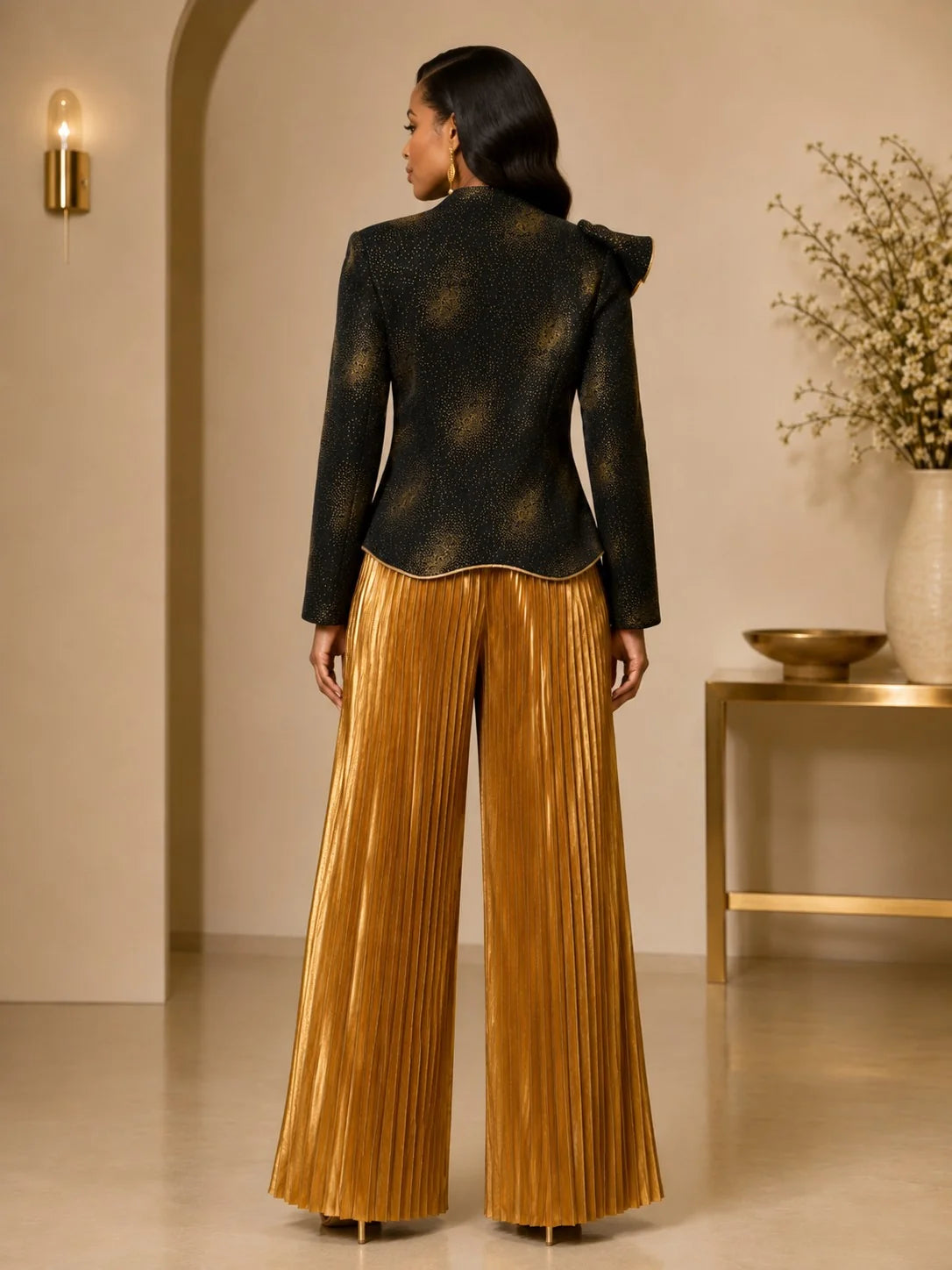 The Sovereign Ruffle Pant Set