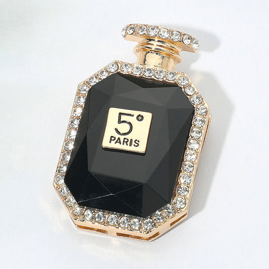 No. 5 Paris Message Perfume Pin Brooch