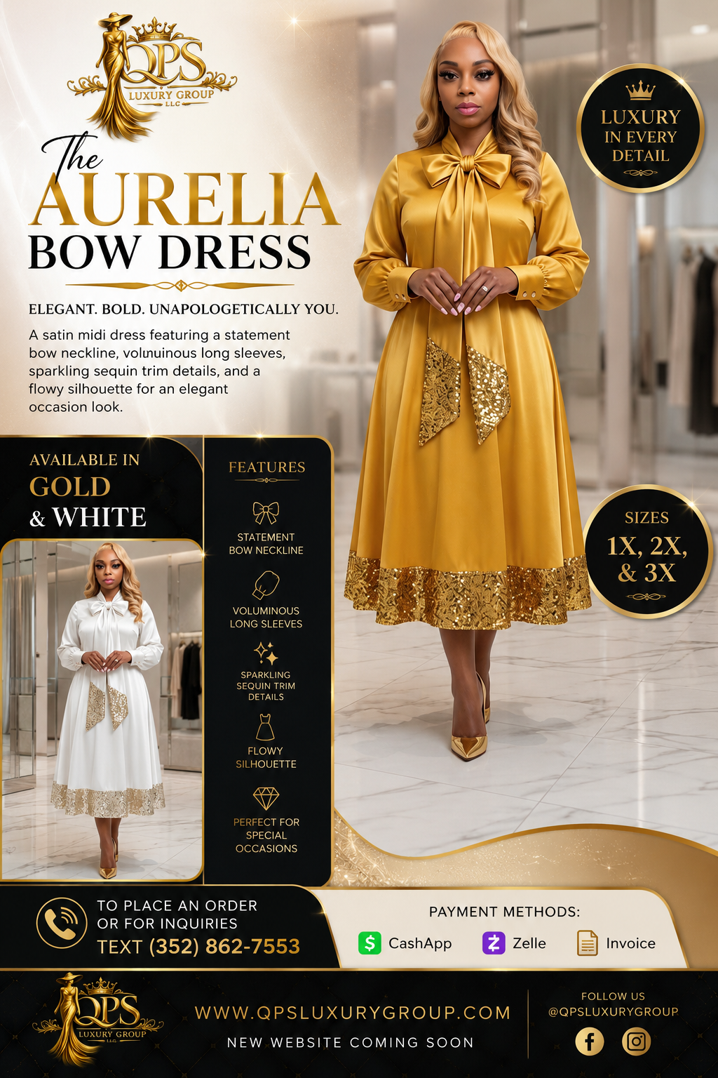 The Aurelia bow dress