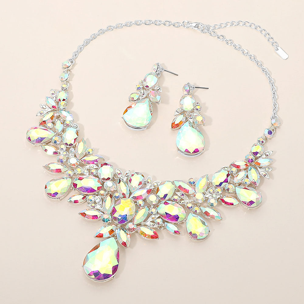 The Aurora Majesty Crystal Necklace Set