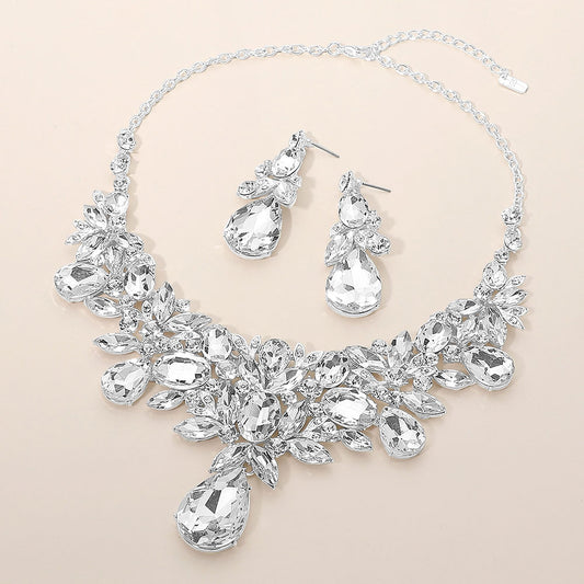 The Aurora Majesty Crystal Necklace Set