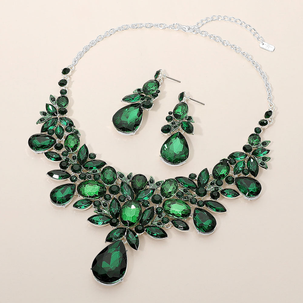 The Aurora Majesty Crystal Necklace Set