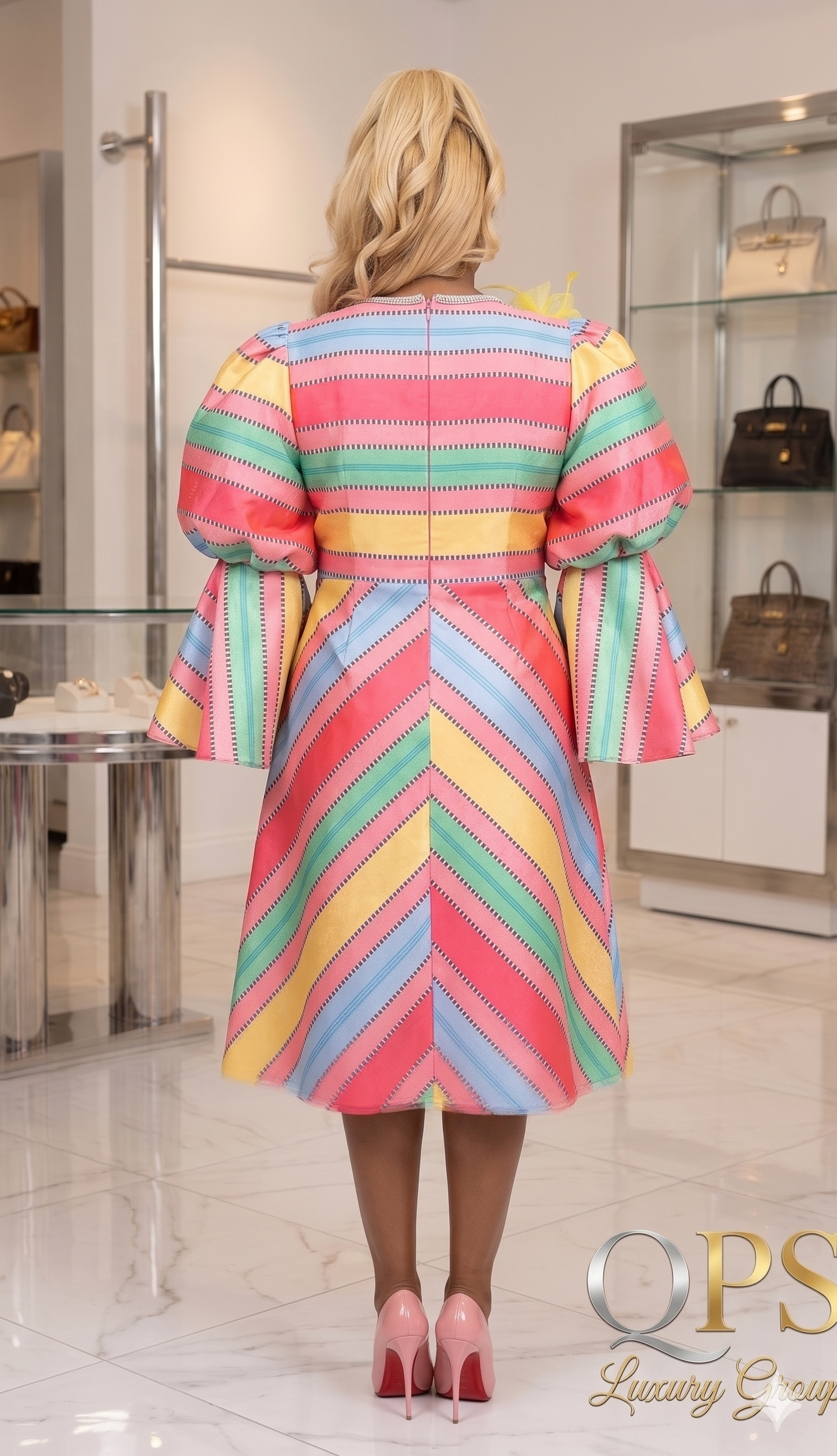 The Spring Blossom duster & dress set