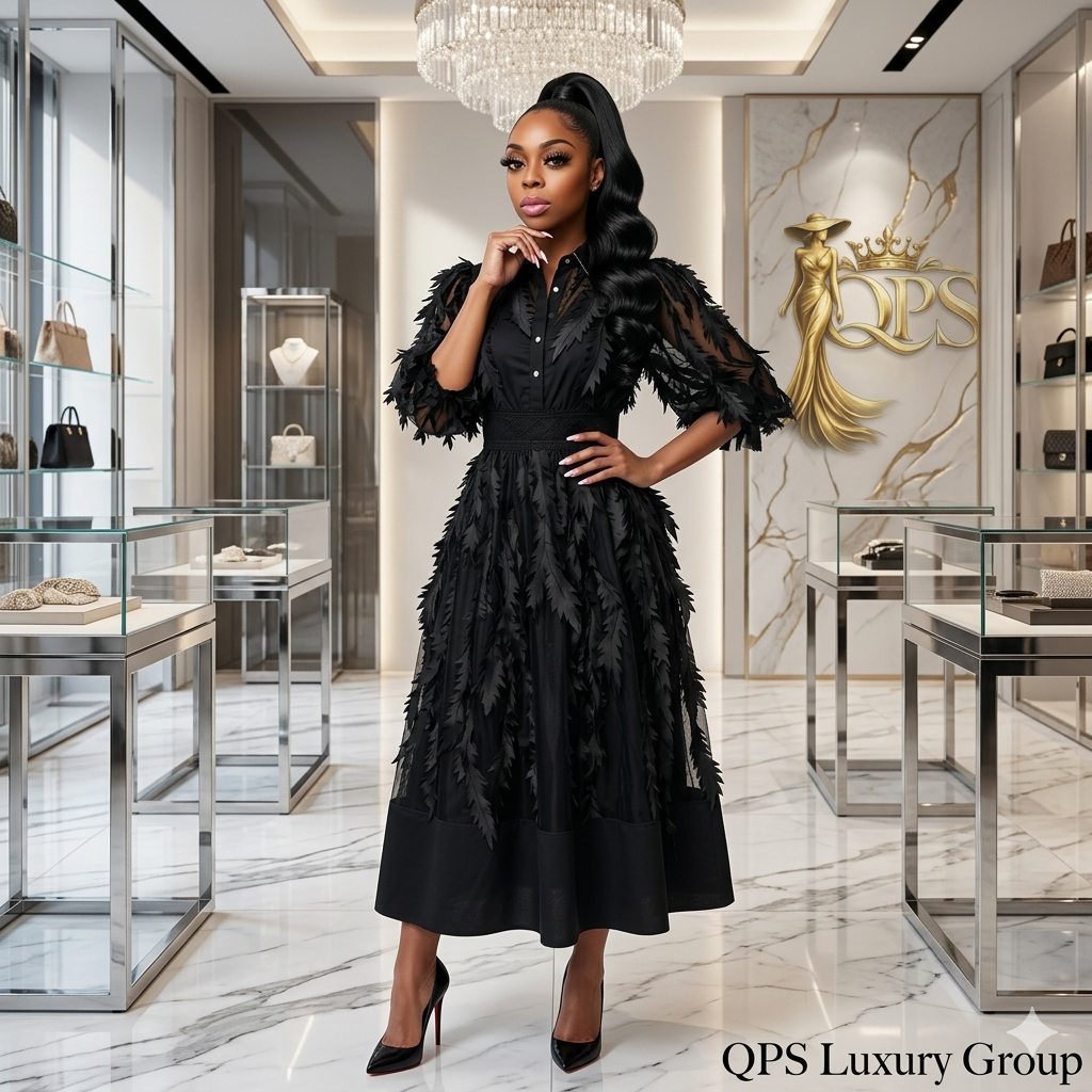 Imperial leaf statement skirt set