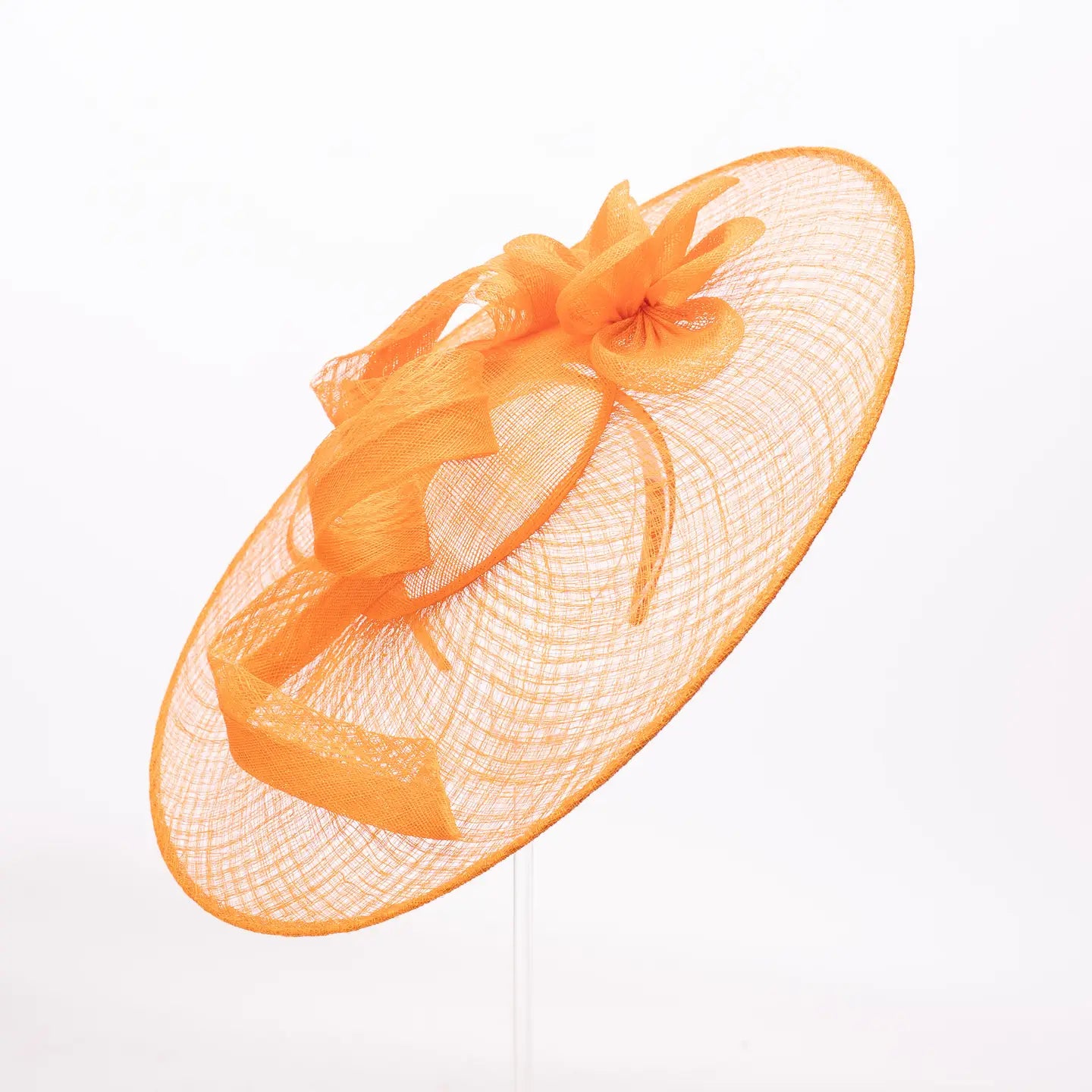 Twisted Trim Large Sinamay Headband Fascinator