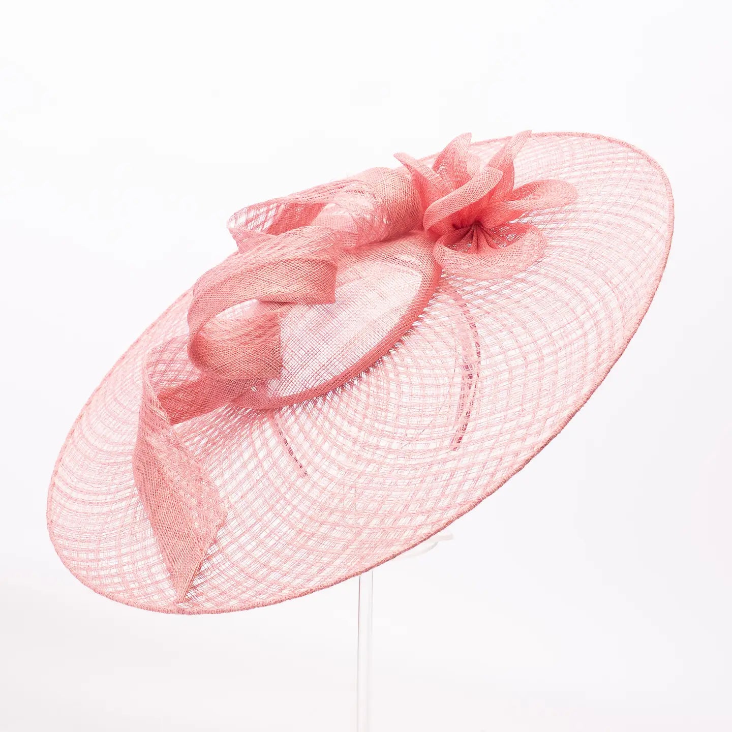 Twisted Trim Large Sinamay Headband Fascinator