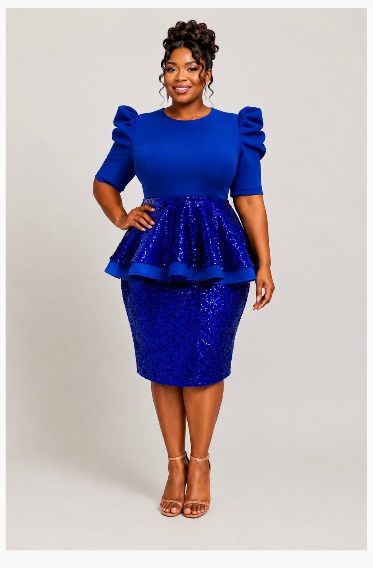 The Premier Peplum Dress