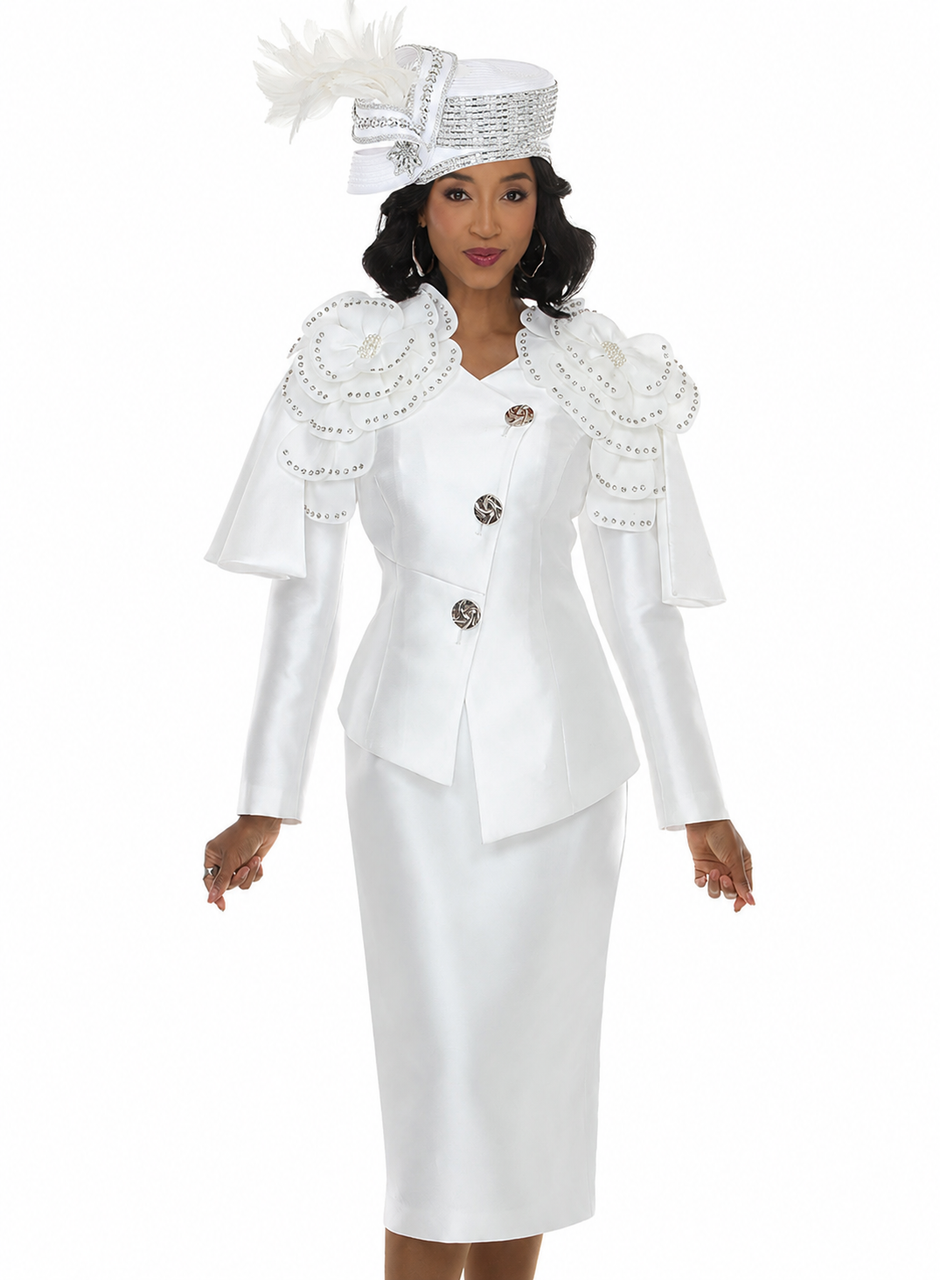 Lisa Rene 3405: Exquisite 2-Piece Embellished Suit